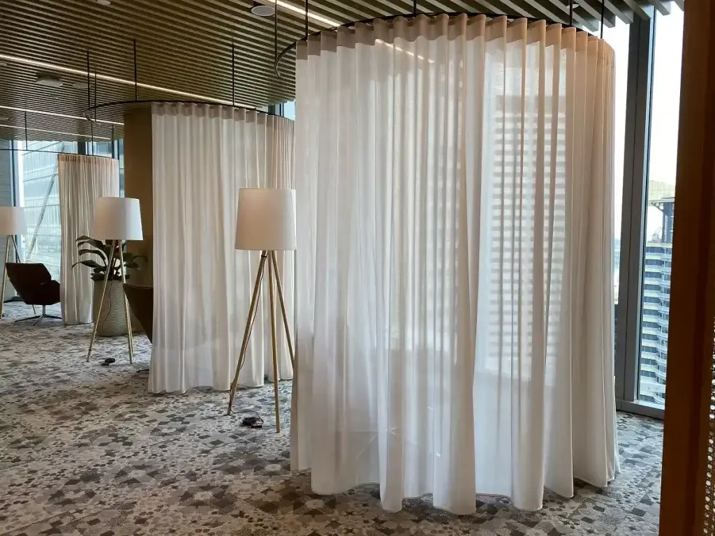 Buy noise reduction commercial sheer curtains