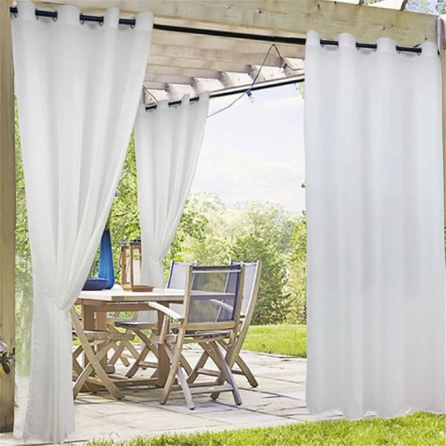 outdoor sheer Balcony curtains