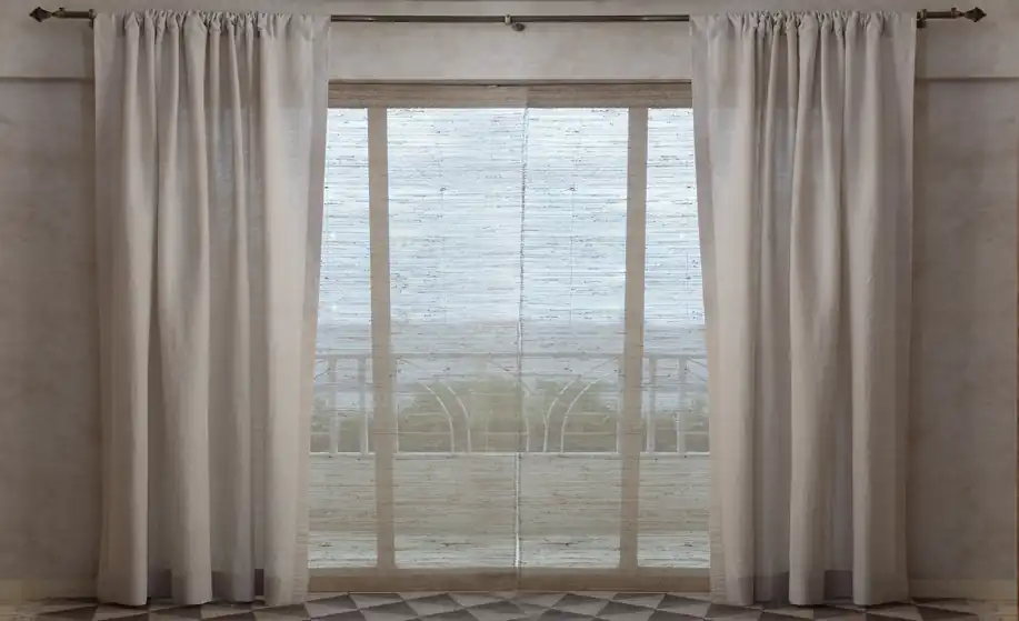 beautiful cotton fabric curtains for dubai climate