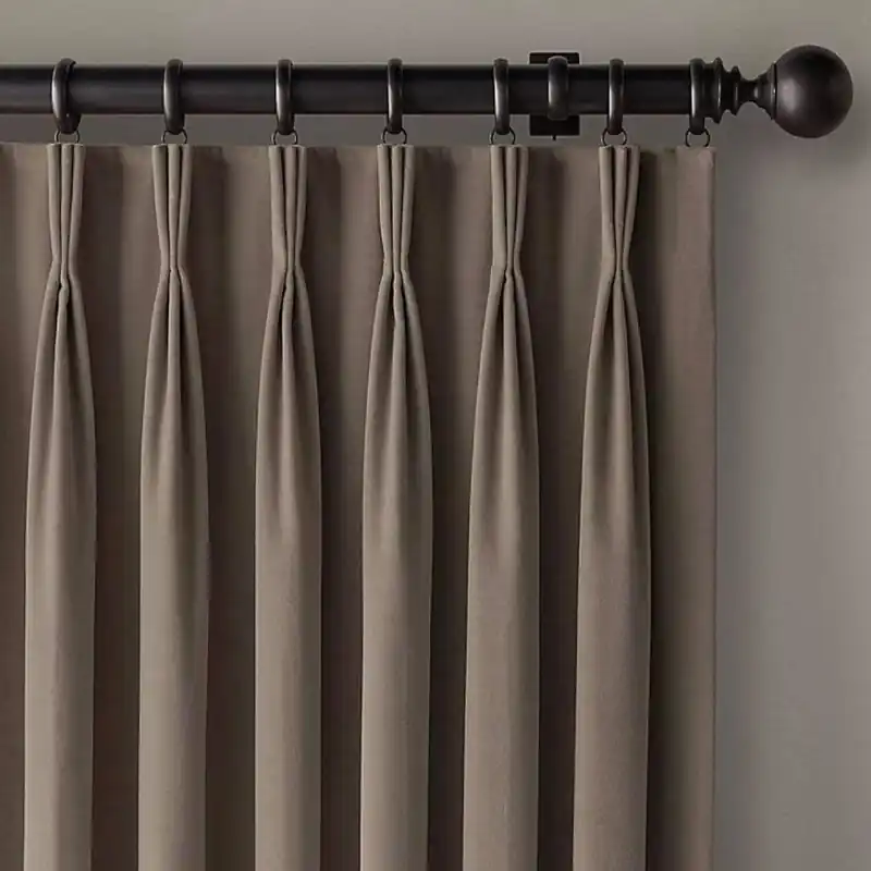 Triple Pinch Pleat