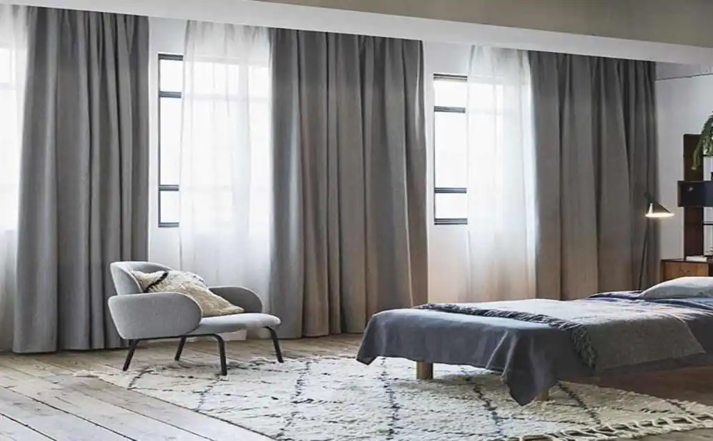 buy beautiful cotton curtains dubai for bedroom